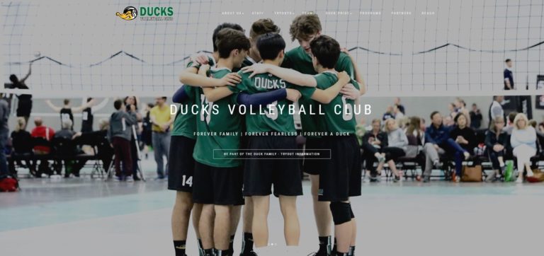 Kerr Construction Continues Partnership with Ducks Volleyball Club for 2021