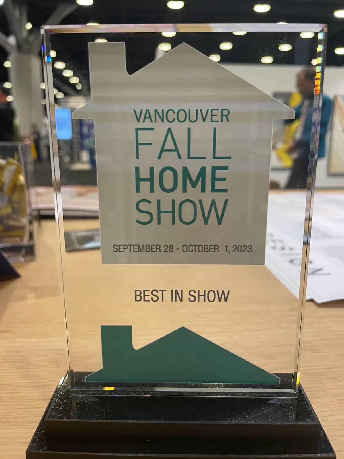 Kerr Design Build Shines at Vancouver Fall Home Show with “Best in Show” Award-Winning Booth
