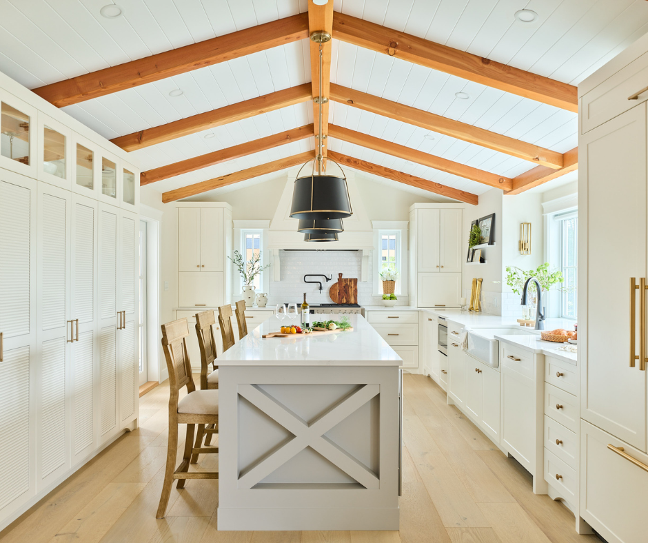 Custom kitchen renovation as part of a full home renovation in Vancouver by Kerr Design Build